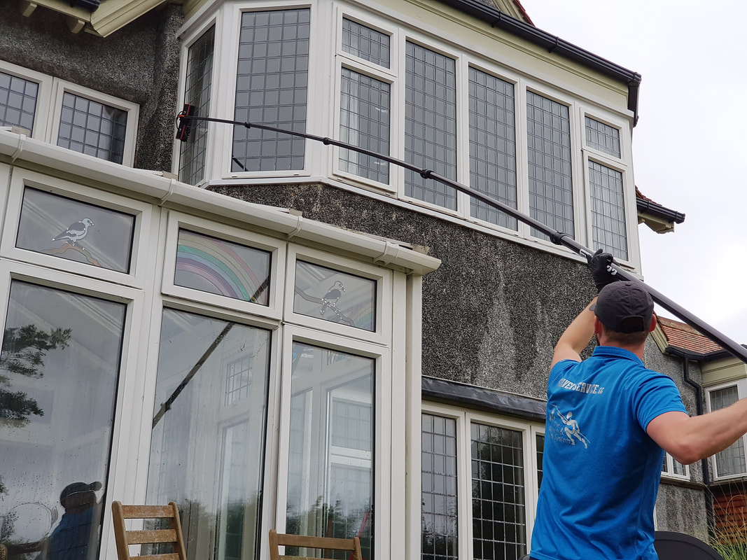 window cleaning by silver service